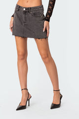 Jessie Denim Mini Skirt