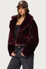 Kamilah Oversized Faux Fur Coat