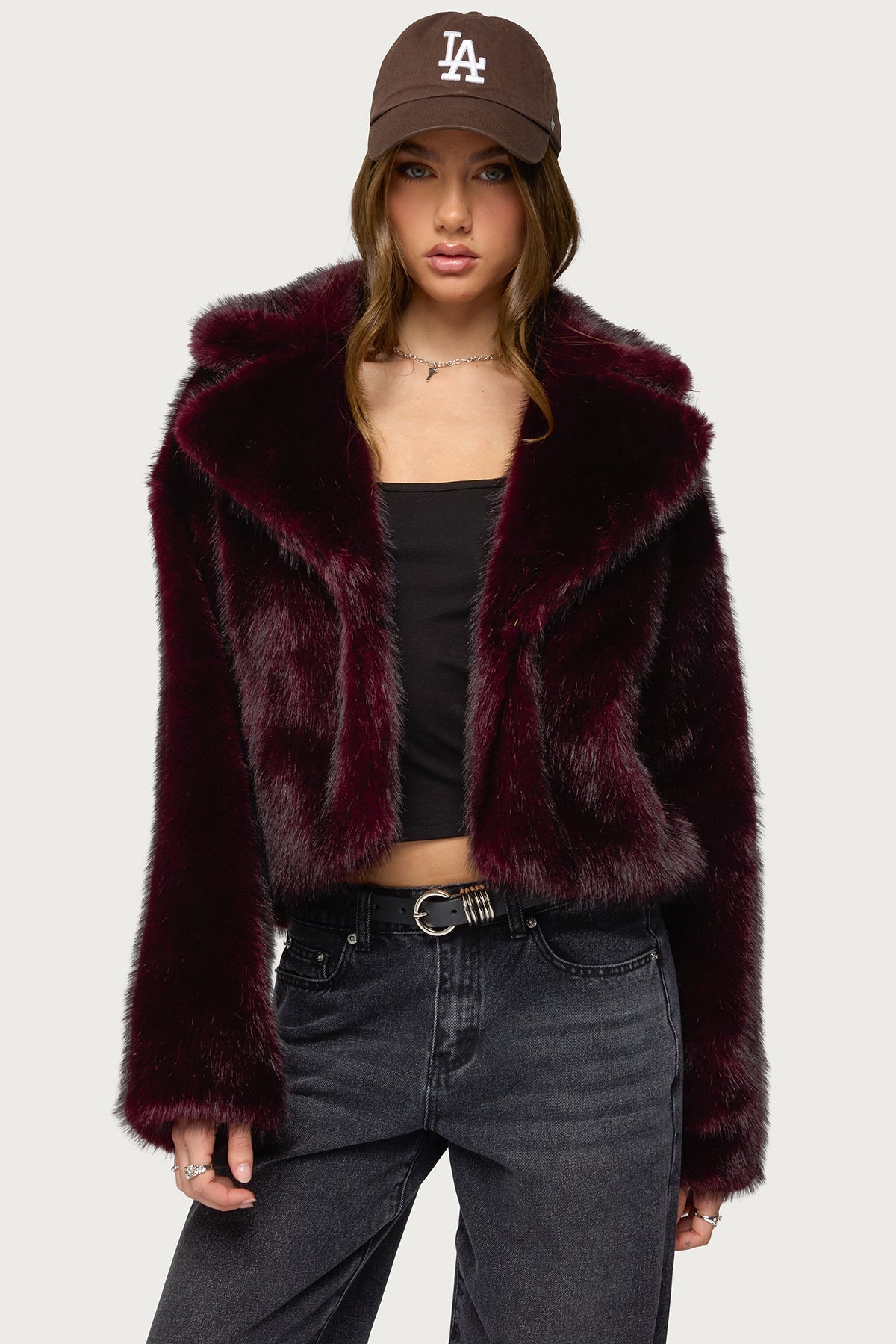 Kamilah Oversized Faux Fur Coat