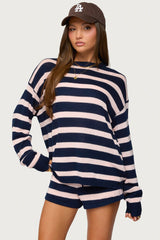 Amaris Oversized Striped Sweater
