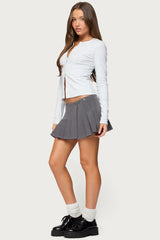 Zenia Pleated Mini Skort