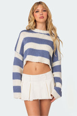 Ozzy Cropped Knitted Sweater