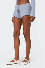 Stay Cozy Ribbed Shorts