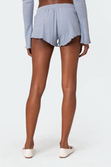 Stay Cozy Ribbed Shorts