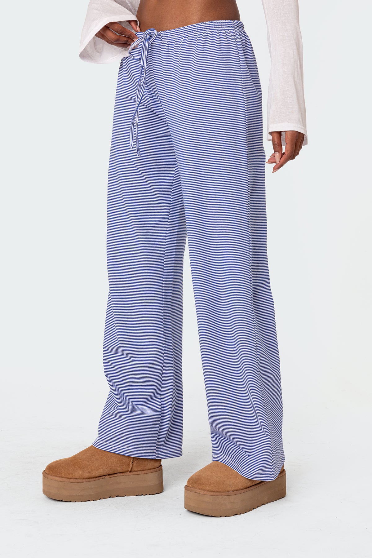 Olivia Striped Loose Fit Pants