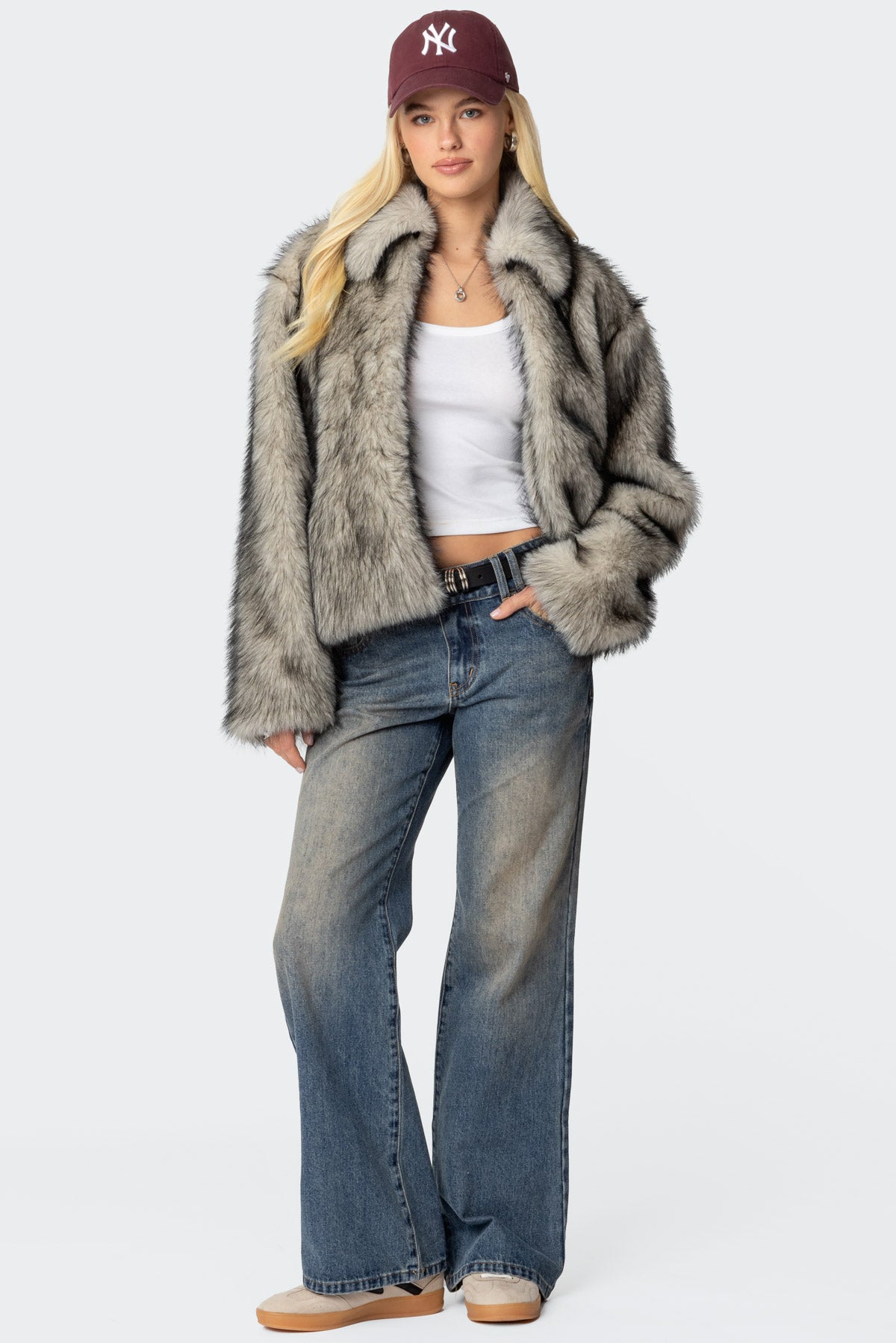 Mob Wife Faux Fur Jacket