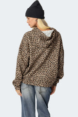 Leopard Magic 8 Oversized Hoodie