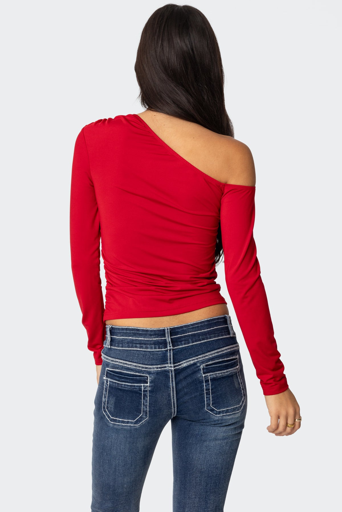 Ronnie Asymmetric Long Sleeve Top