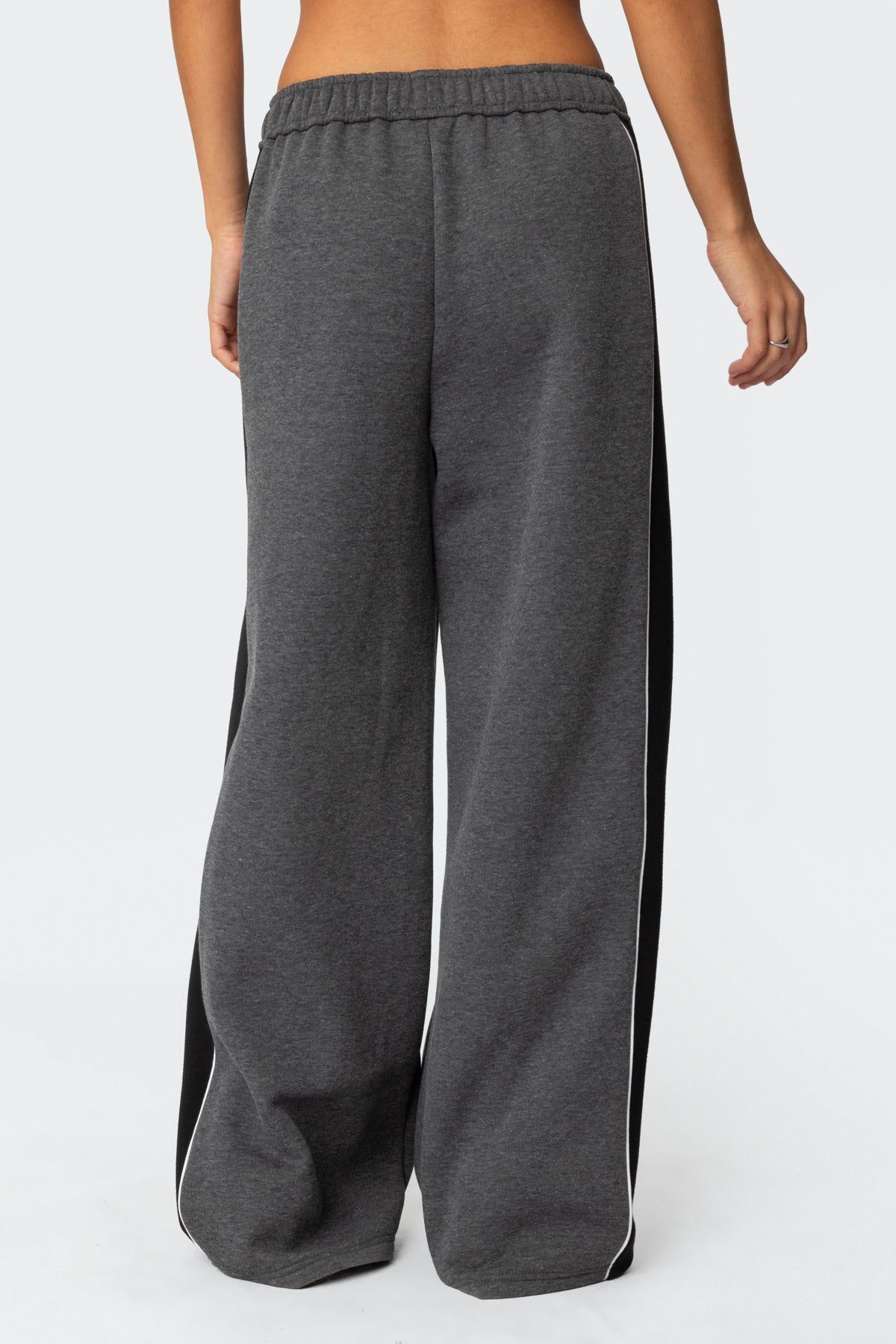 Contrast Panel Sweatpants