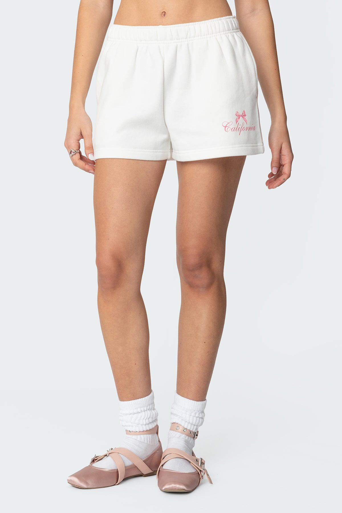 Cali Bow Sweat Shorts