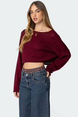 Shyrah Oversized Knit Top