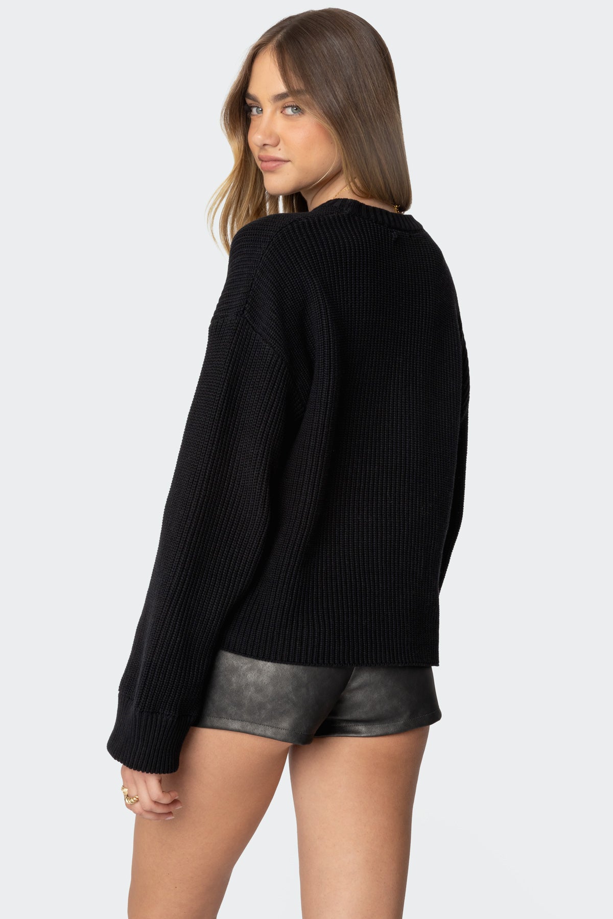 Marleen Oversized Knit Sweater