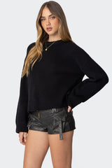 Marleen Oversized Knit Sweater