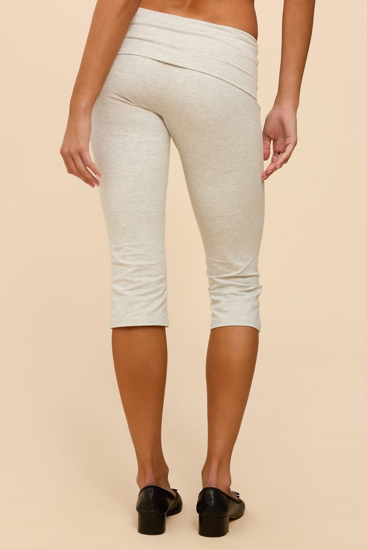 Rocio Foldover Capri Trousers