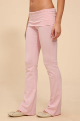 Ivanne Foldover Flared Trousers
