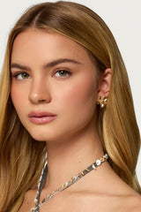 Tropical Fleur Stud Earrings