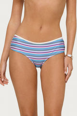 Carlota Striped Boyshort Bikini Bottom