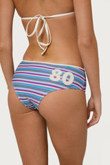 Carlota Striped Boyshort Bikini Bottom