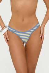 Jayla Striped Bikini Bottom