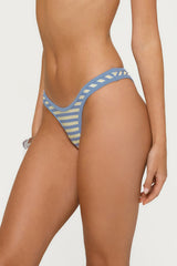 Jayla Striped Bikini Bottom