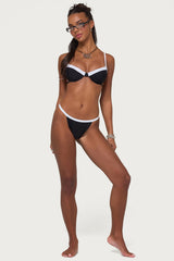 Atalia Contrast Bikini Bottom