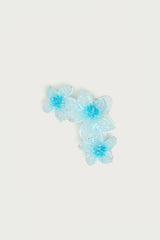 Faux Crystal Flower Hair Clip