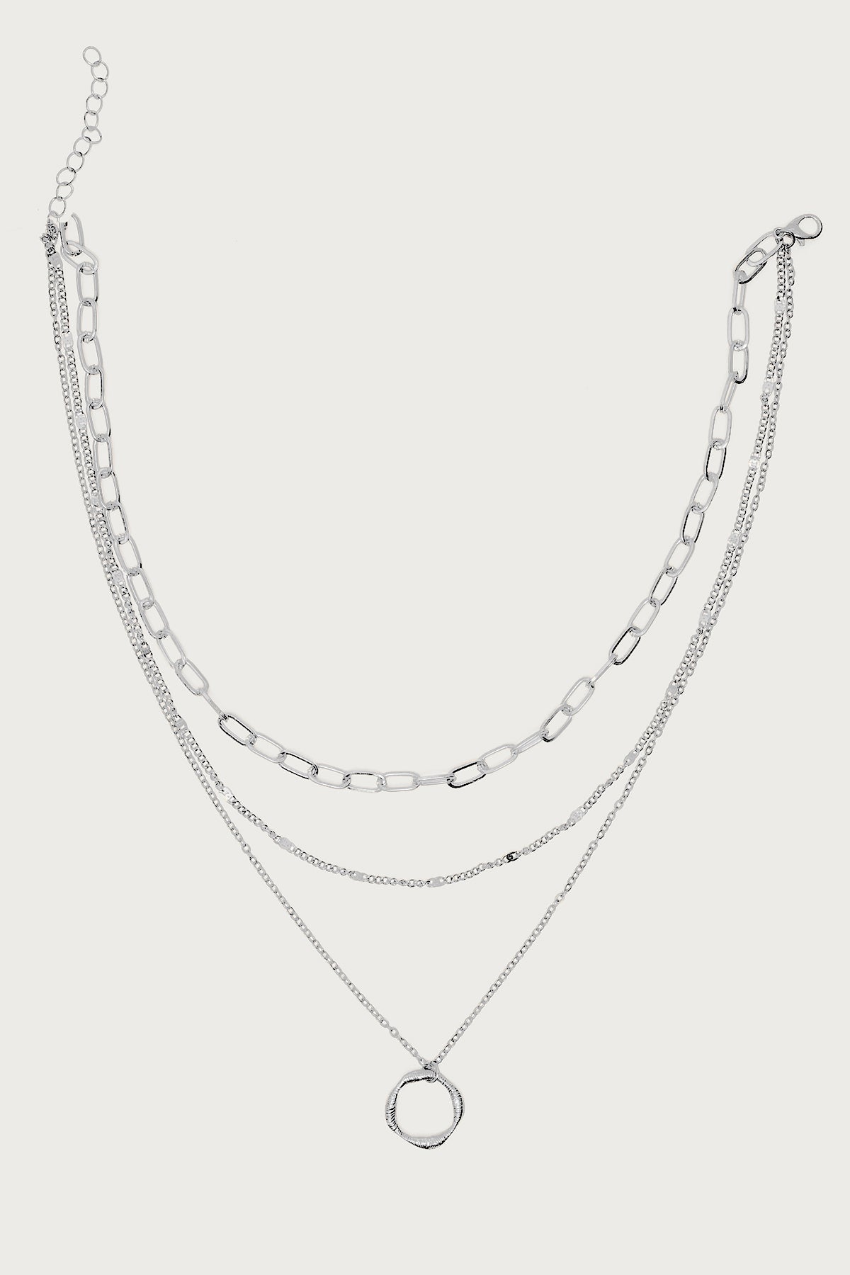 Layered Mixed Chain Necklace
