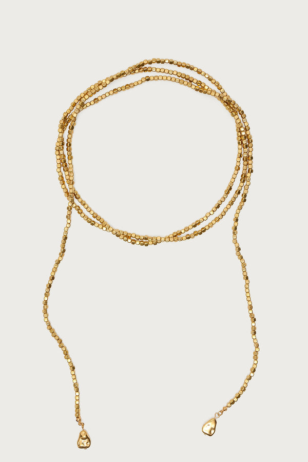 Wrap Around Beaded Necklace