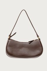 Zinnia Faux Leather Buckle Bag