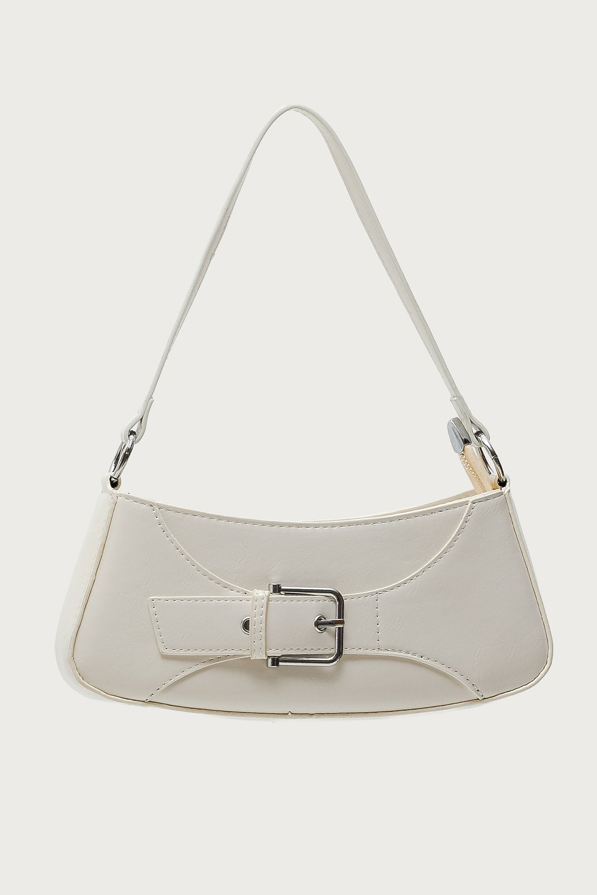 Buckle Up Faux Leather Bag