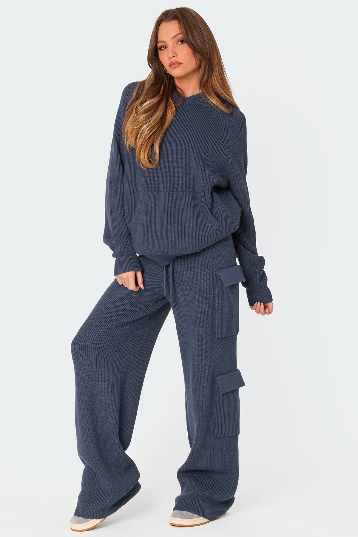 Wynter Oversized Knit Hoodie