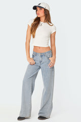 Better Basics Cropped T Shirt