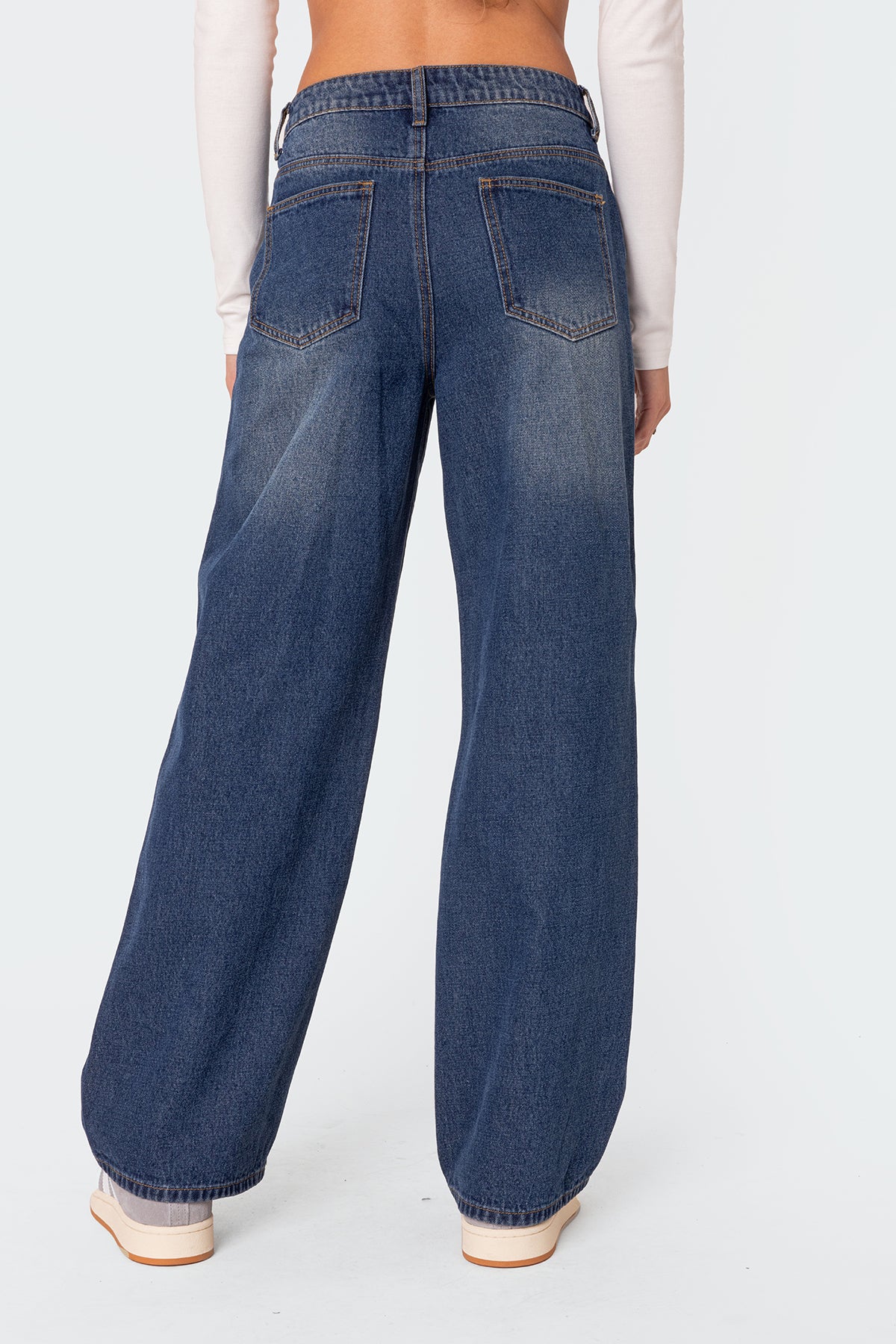 Karie Relaxed Mid Rise Jeans