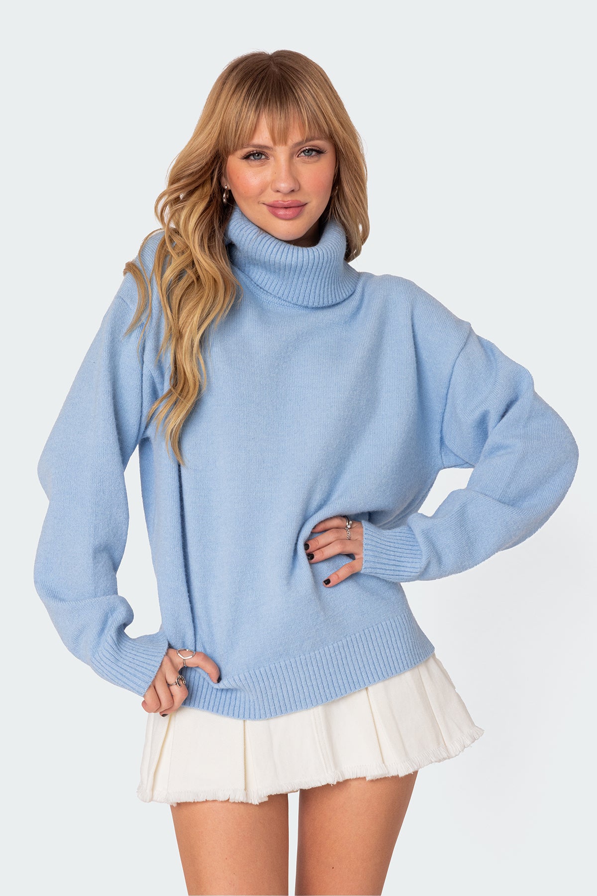 Isabelle Oversized Turtle Neck Sweater