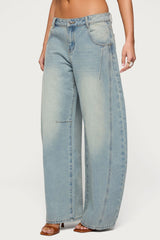 Ilara Low Rise Barel Jeans