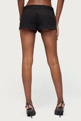 Thea Twill Low Rise Shorts