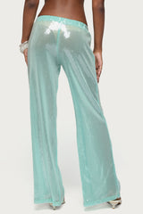 Avalee Sequin Wide Leg Trousers