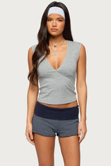 Balentina V Neck Tank Top
