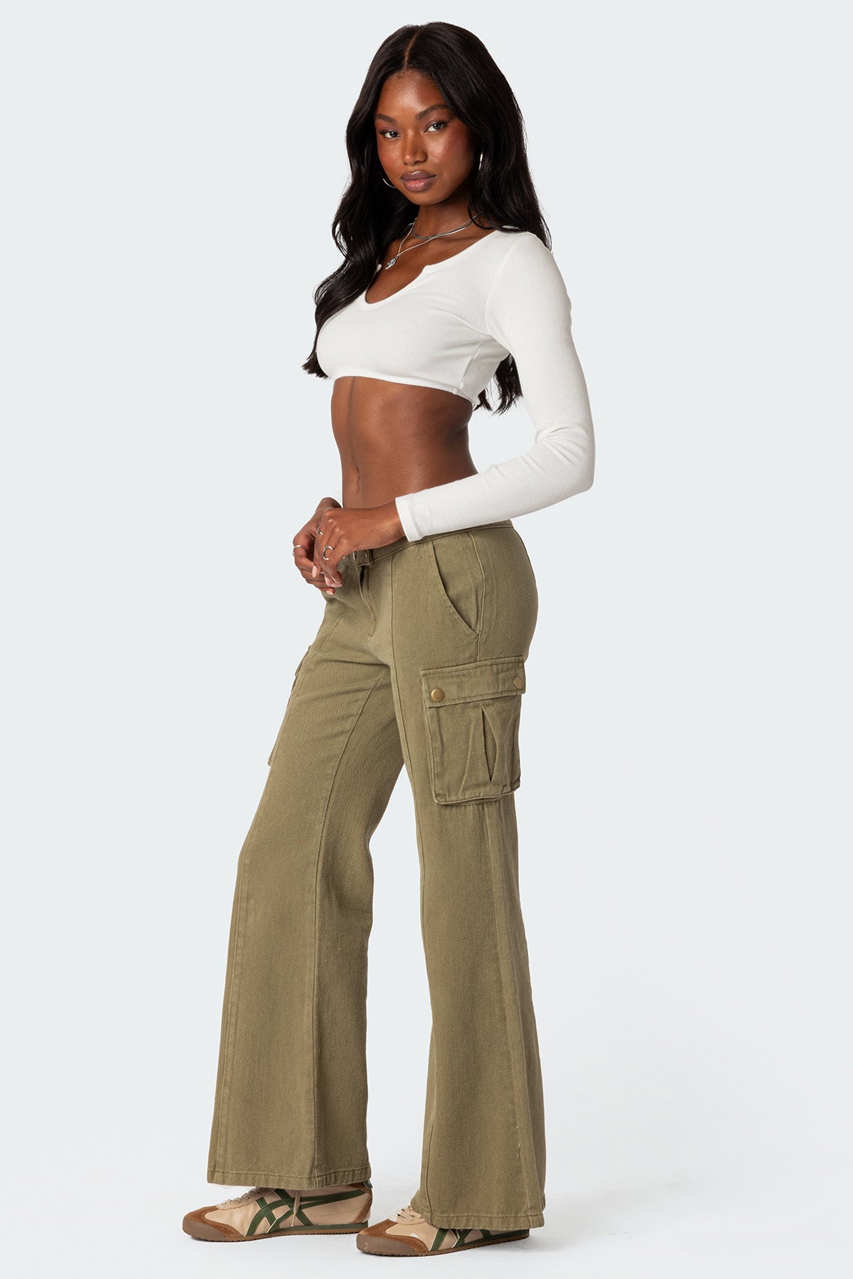 Romance Ribbed Crop Top