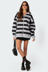 Maritza Oversized Zip Up Hoodie