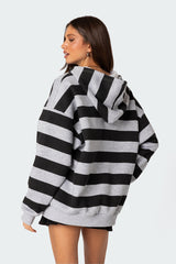 Maritza Oversized Zip Up Hoodie