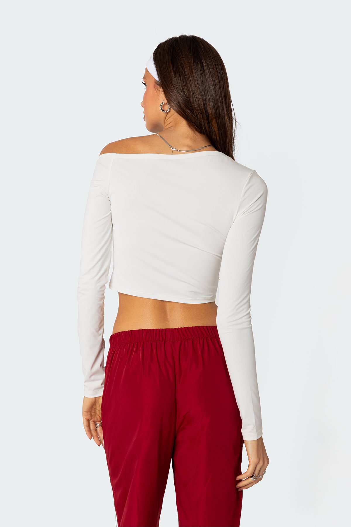 Winona Asymmetric Tie Top