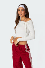 Winona Asymmetric Tie Top