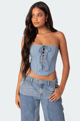 Kilah Lace Up Corset