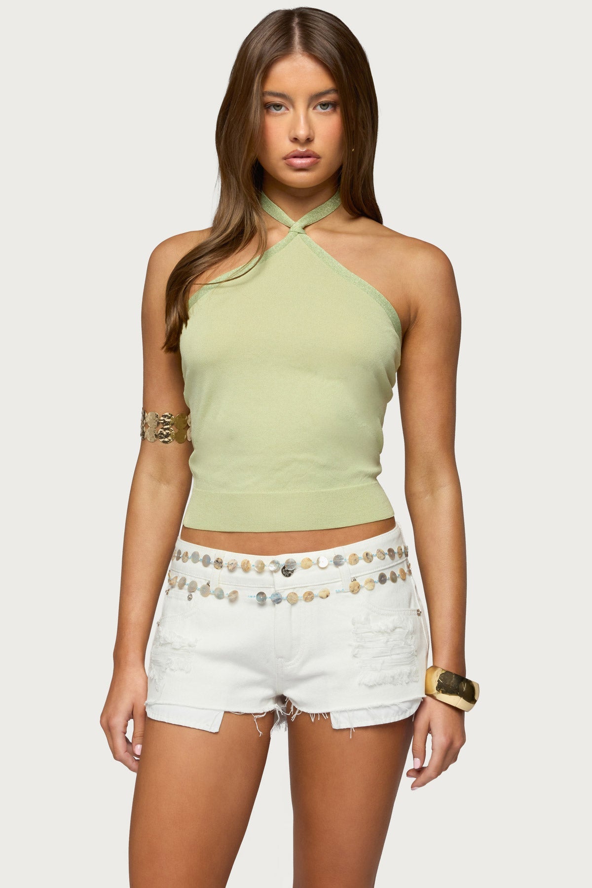 Paradiso Knit Halter Top