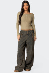 Regine Oversized Parachute Jeans