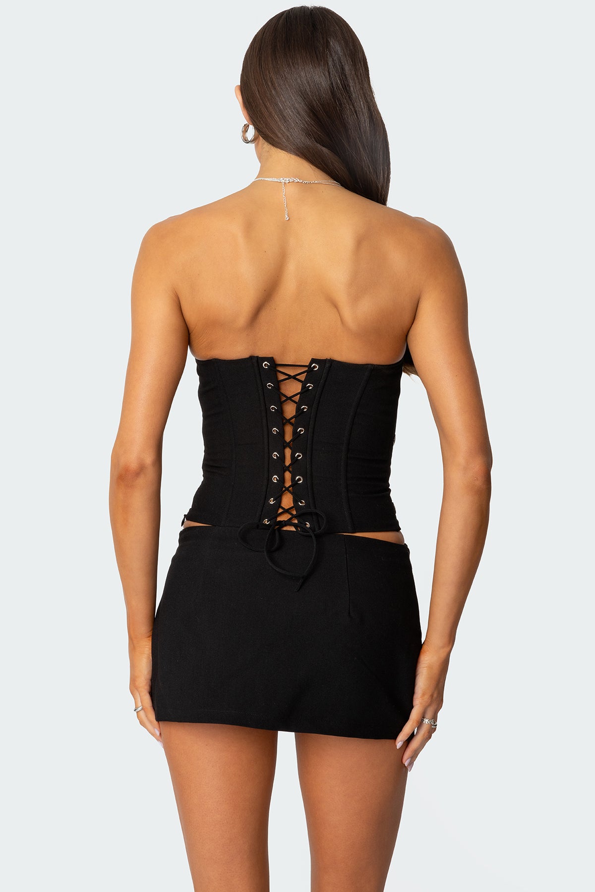 Arlette Grommet Strapless Corset