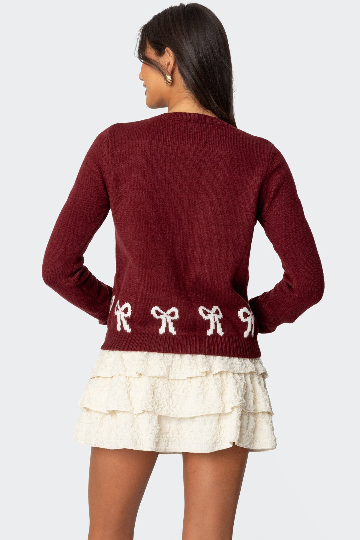 Rona Bow Knit Cardigan