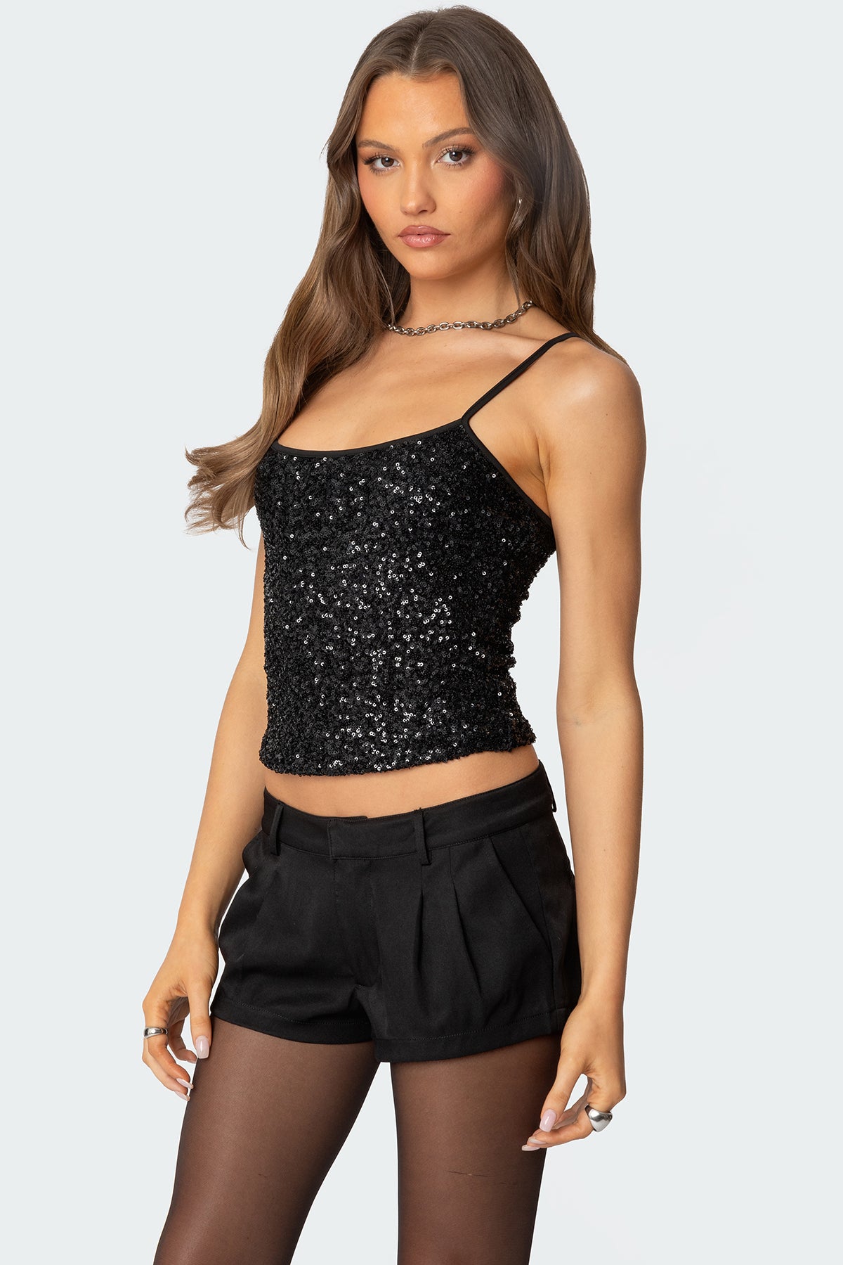 Celene Sequin Tank Top