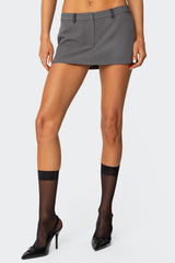 Angela Tailored Mini Skort